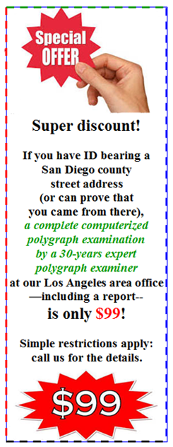 polygraph exam San Diego
